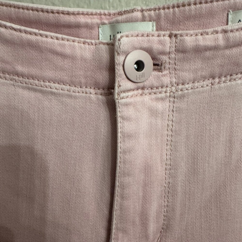 J. Jill Denim Pink Jeans Authentic Fit Slim Ankle - Picture 3 of 6